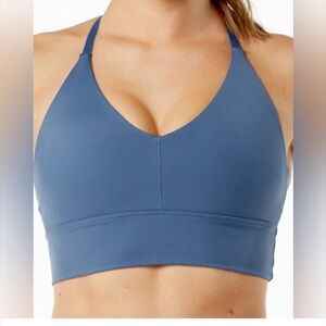 Alphalete Alphalux Wonder Bra - Tuxedo Blue Size Small